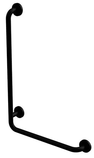 Maniglione di sostegno 63x89 cm, nero