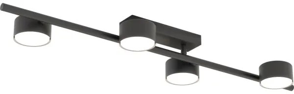 Plafoniera BET 4xGX53/12W/230V nero