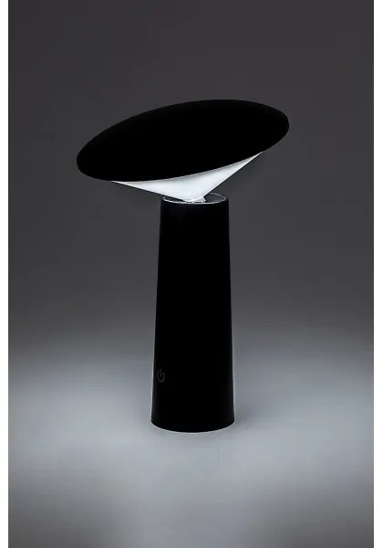 Rabalux 77147-LED Lampada da tavolo touch ricaricabile e dimmerabile POLPERRO LED/3W/3,7V 1200mAh nero