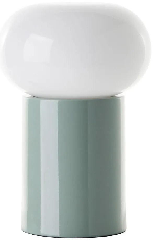 Brilliant - Lampada da tavolo KNUT 1xE27/25W/230V verde/bianco