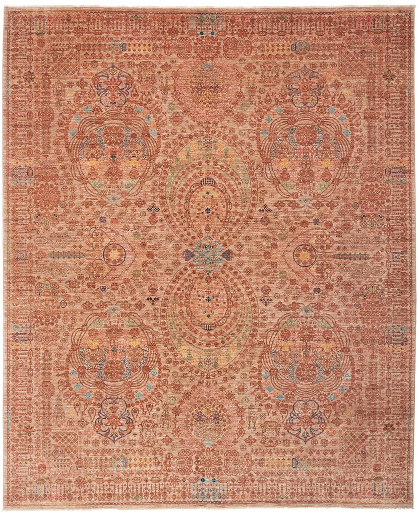 Samarkand Tappeto orientale 250x300 Marrone (Pakistan) Annodato A Mano