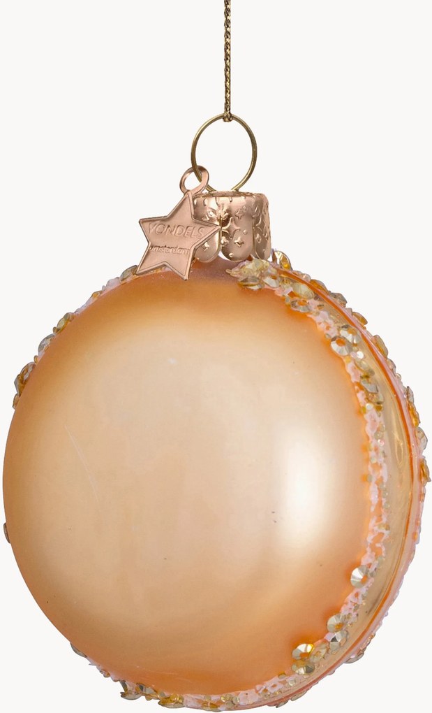 Pallina di Natale in vetro soffiato Macaron