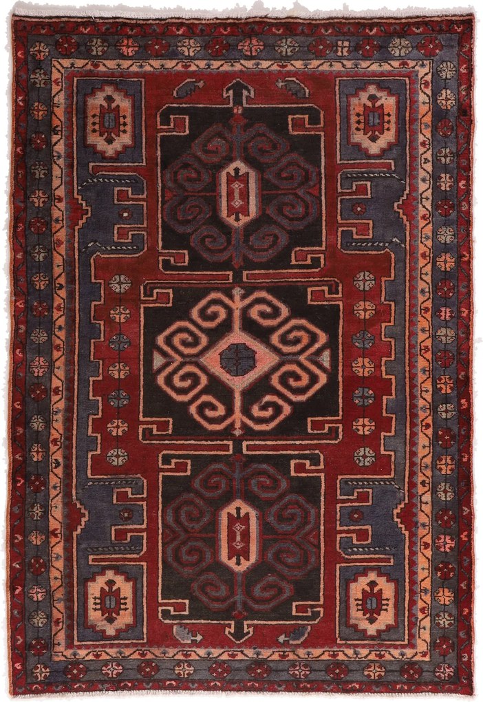 Hamedan Tappeto persiano 140 x 210 (Iran) Annodato A Mano