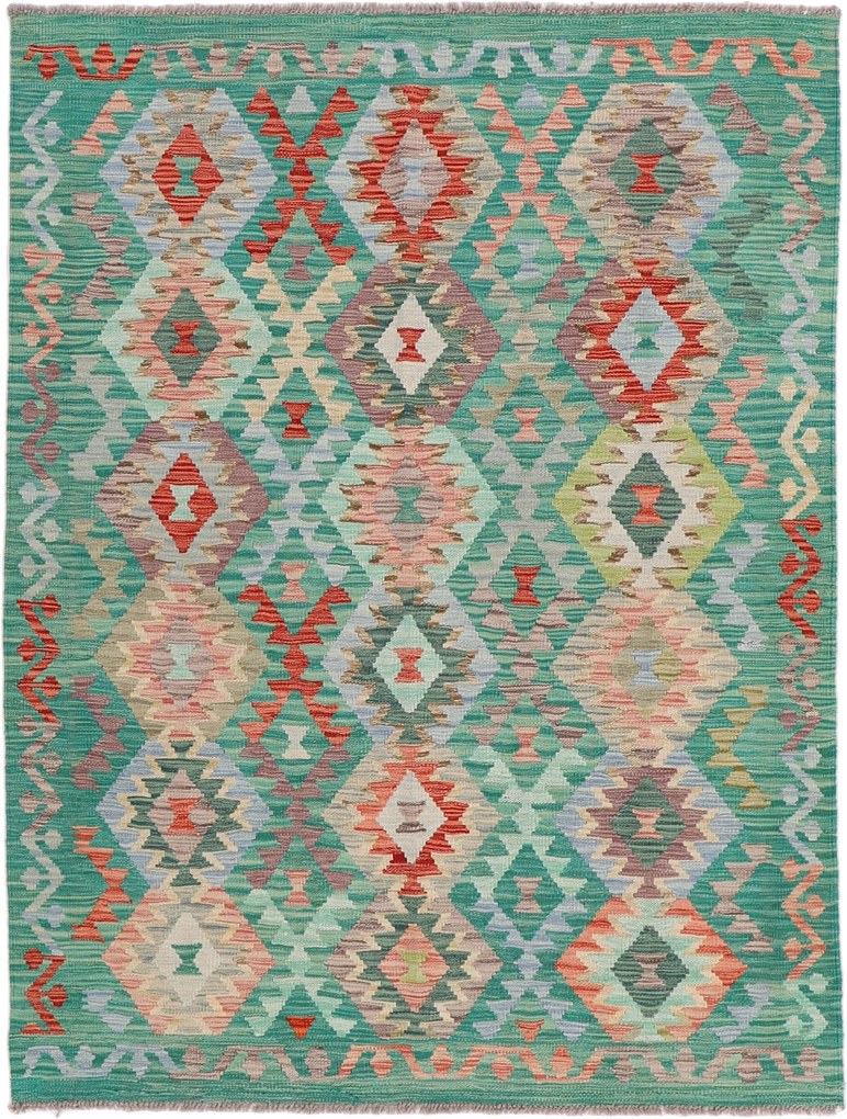 Kilim Tappeto orientale 150 x 200 (Pakistan) Annodato A Mano