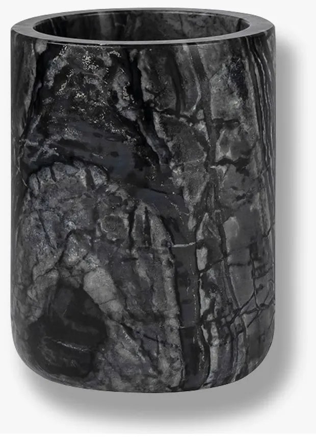 Tazza in marmo nero per spazzolini da denti Marble - Mette Ditmer Denmark