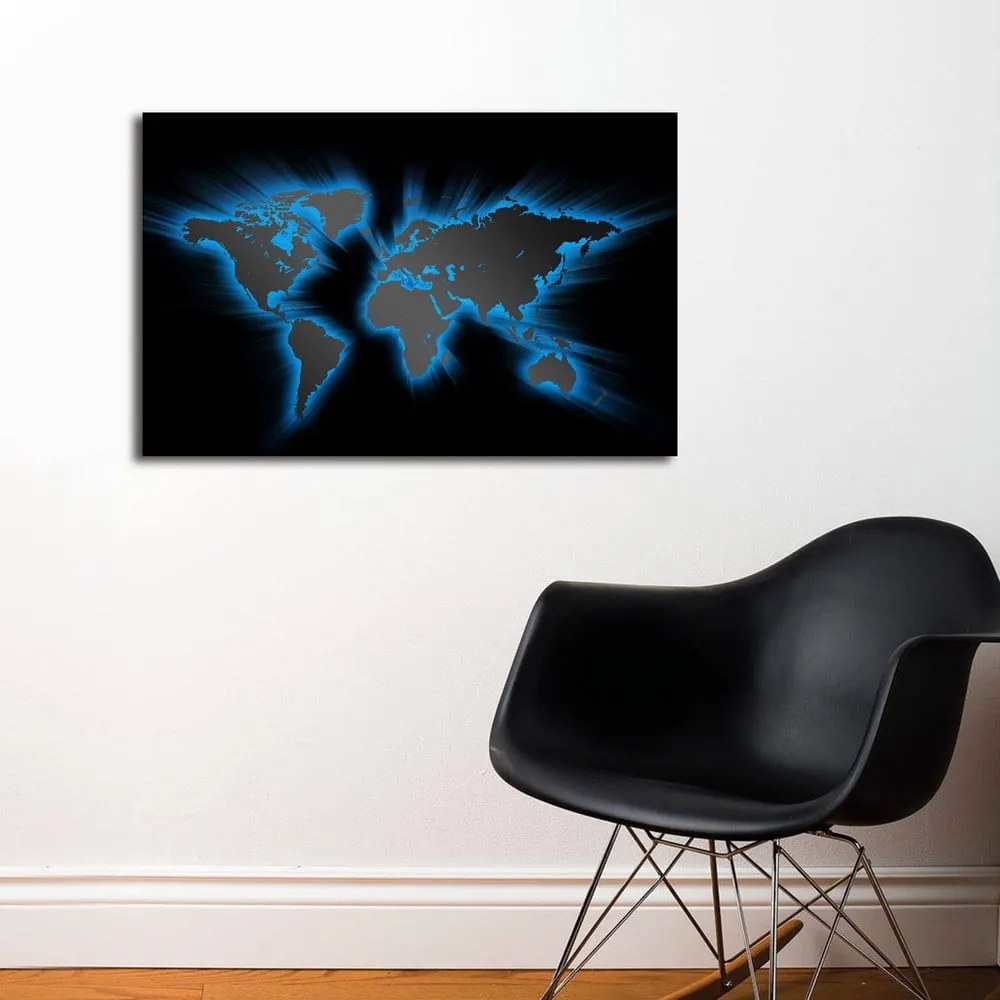 Pittura illuminata Oliver, 70 x 45 cm - Wallity