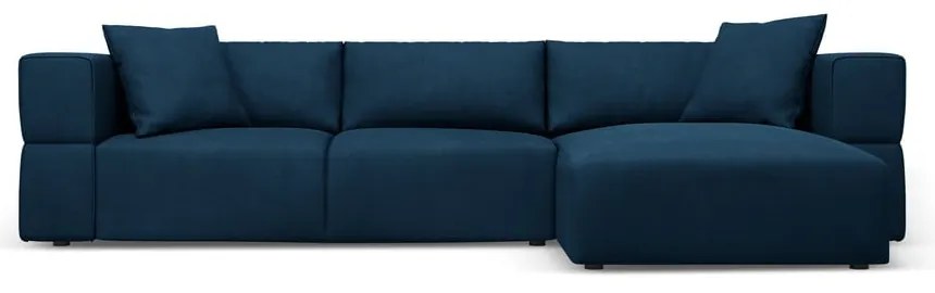 Divano angolare blu, angolo destro Esther - Milo Casa