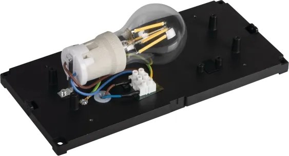 Kanlux 45816 - Applique da esterno LERTO 1xE27/15W/230V IP54 nera