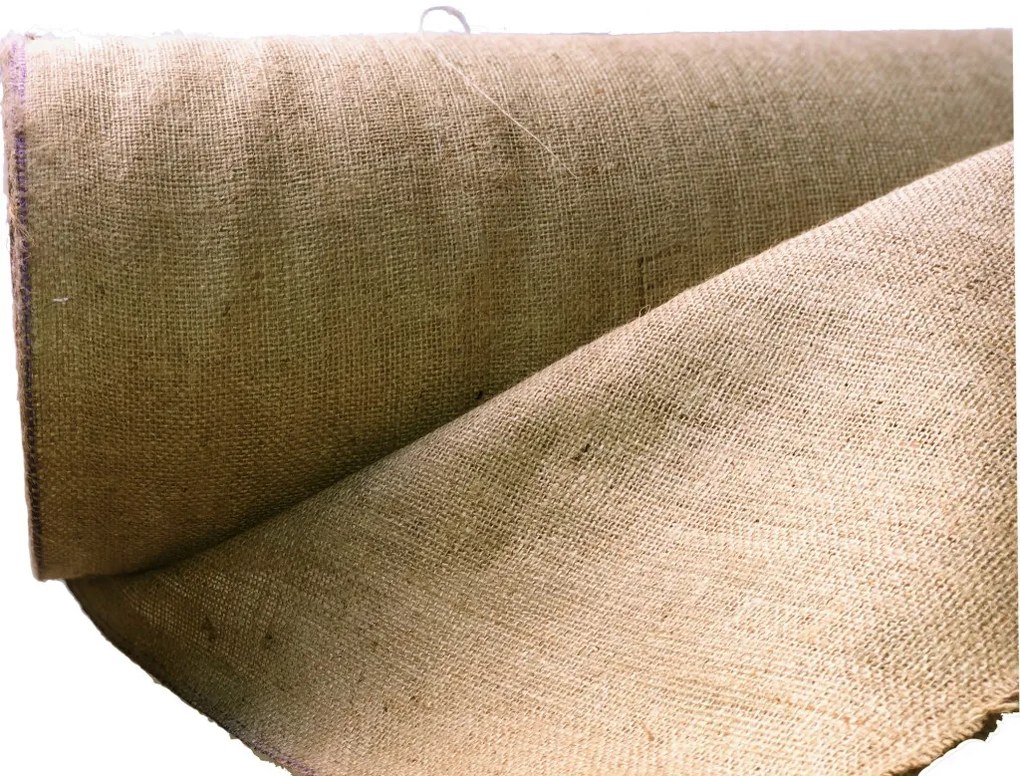 Tela sacco in juta naturale taglio a metraggio h. 140 cm