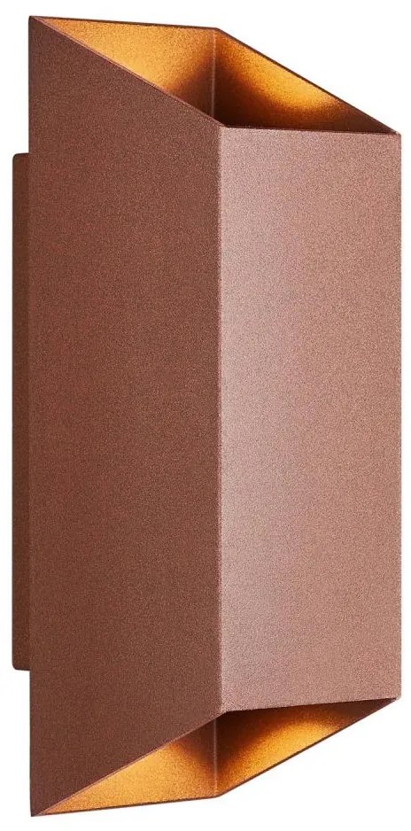 Nordlux - Applique da esterno NICO 2xGU10/35W/230V IP54 marrone