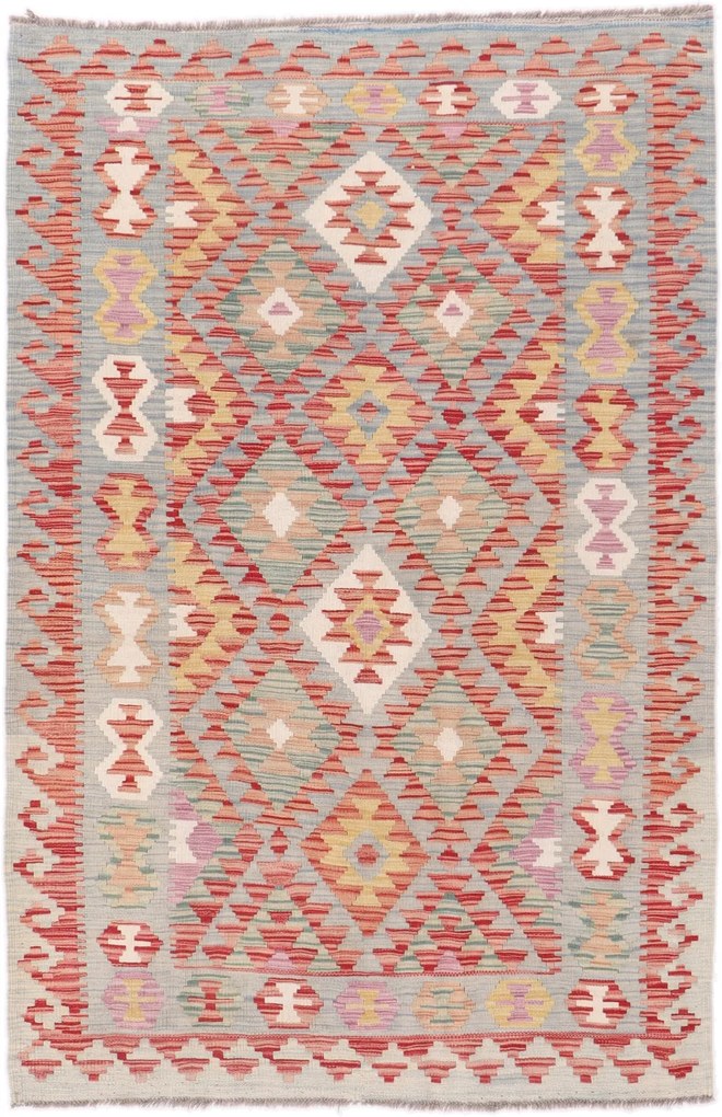 Kilim Tappeto 190 x 130 (Pakistan) Tessuto A Mano