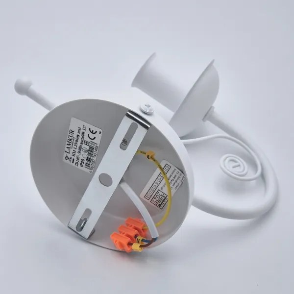 Applique DONATO 1xE14/40W/230V bianco