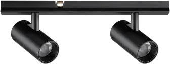 Stick spot double led cob bridgelux 6 w 24° 400 lm 2700 k nero
