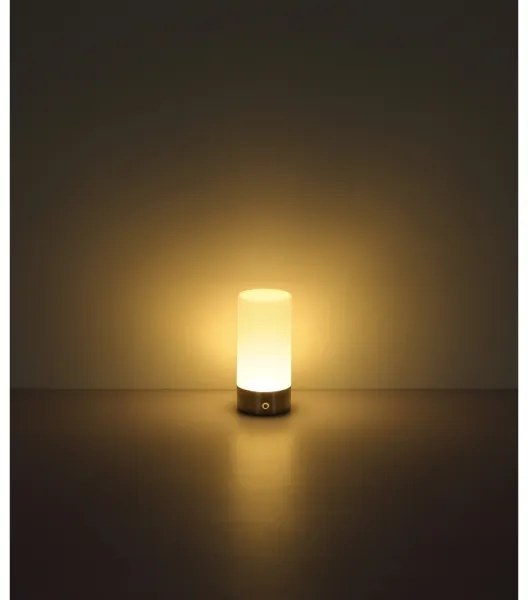 Globo 21040RGB - Lampada da tavolo LED RGB touch ricaricabile LEX 1,8W/5V 1500mA