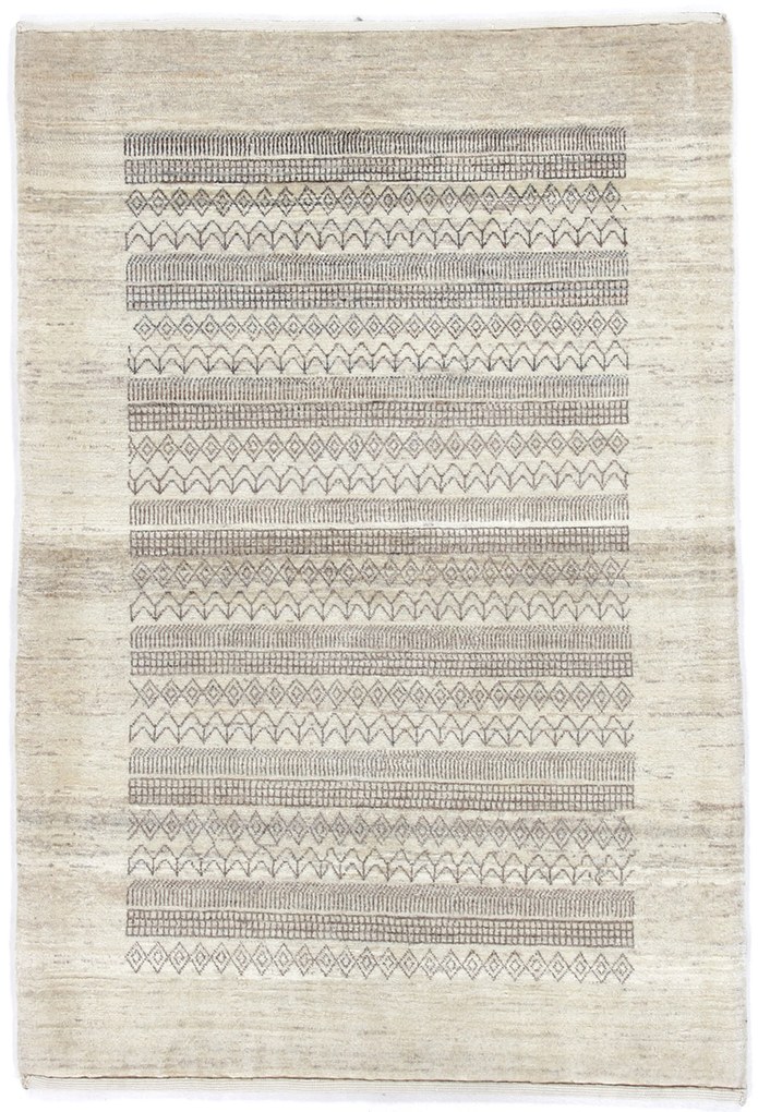 Rizbaft Tappeto 100x150 (Iran) Annodato A Mano