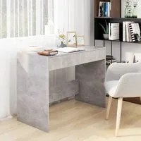 Scrivania Grigio Cemento 101x50x76,5 cm in Truciolatocod mxl 103737