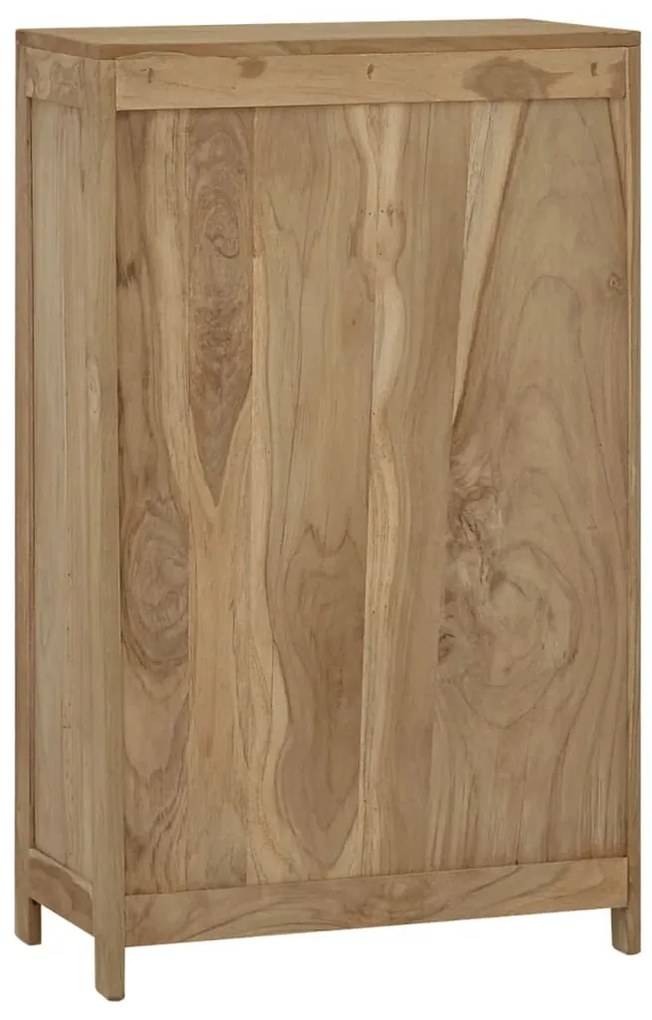 Cassettiera 55x30x90 cm in legno massello di teak