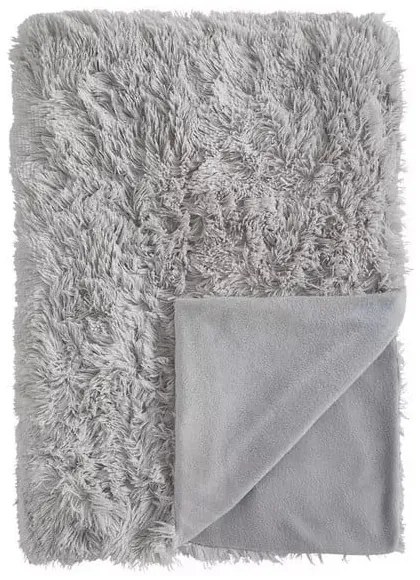 Biancheria da letto in micropanno grigio chiaro , 135 x 200 cm Cuddly - Catherine Lansfield