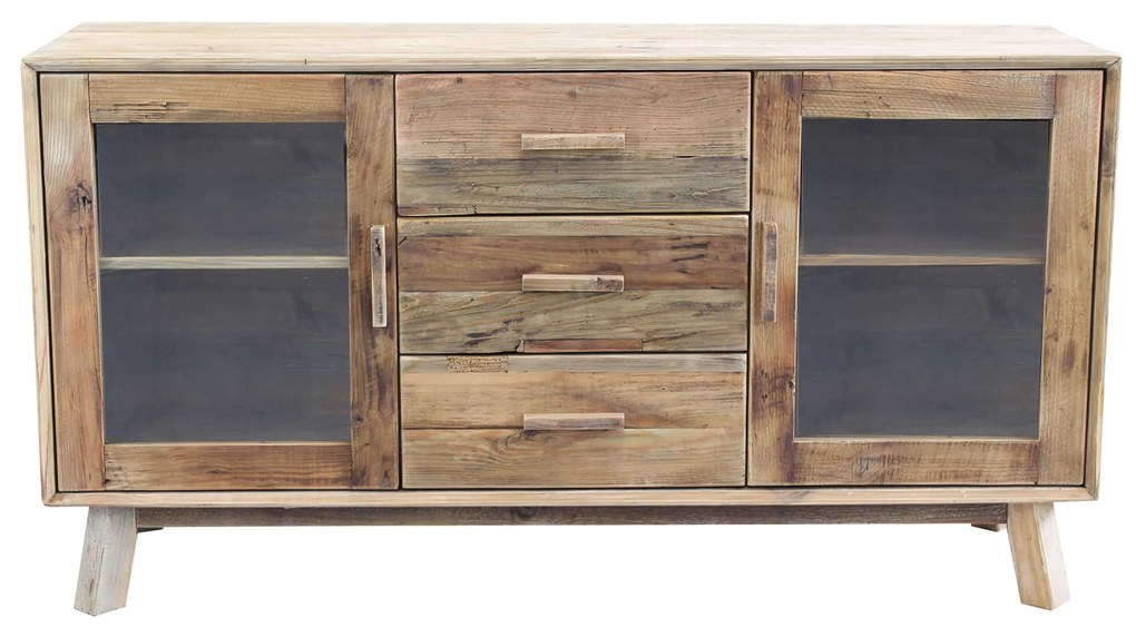 PINUS - credenza con 3 cassetti