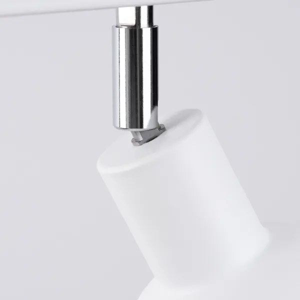 Sollux SL.1314 - Faretto ELBA 2xE27/15W/230V bianco