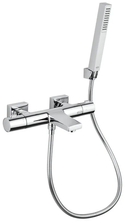 Rubinetto per vasca Lama per muro grigio cromato JACUZZI RUBINETTERIA