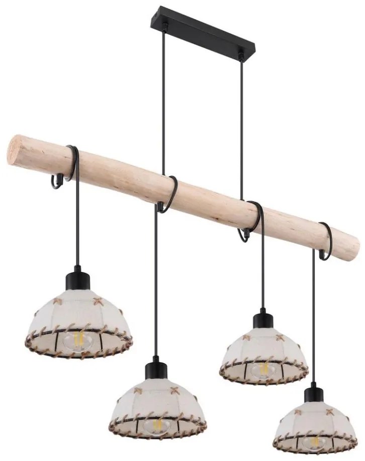 Globo 15442-4H - Lampadario su filo REX 4xE27/60W/230V