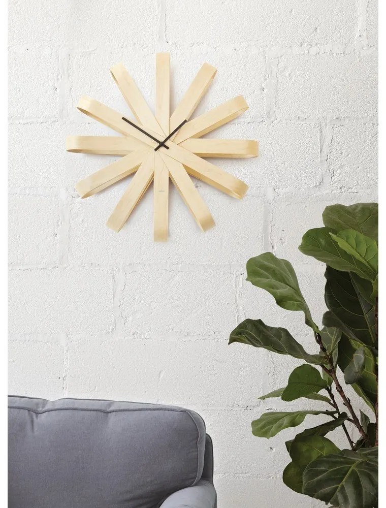 Orologio da parete ø 51 cm Ribbonwood - Umbra