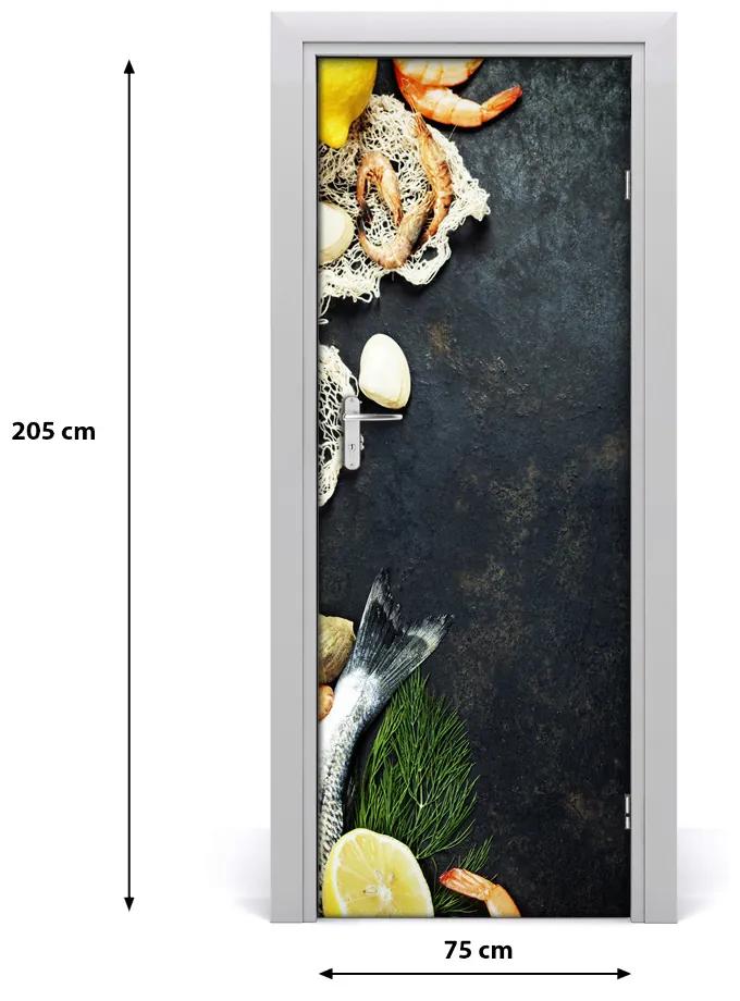 Rivestimento Per Porta Frutti di mare 75x205 cm