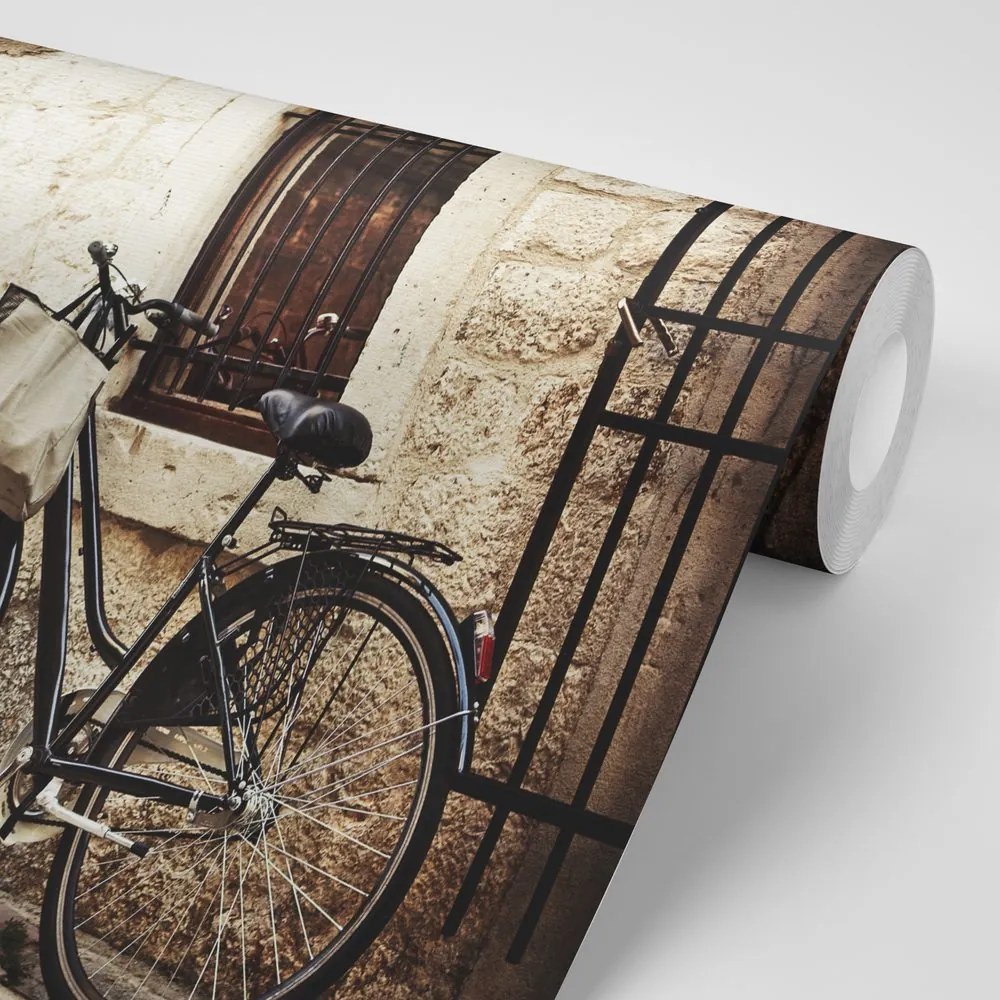 Carta da parati autoadesiva – Bicicletta retrò