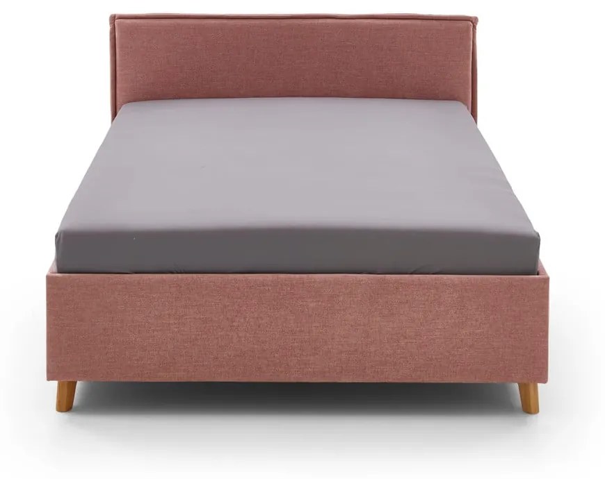 Letto per bambini rosa con contenitore 90x200 cm Fun - Meise Möbel