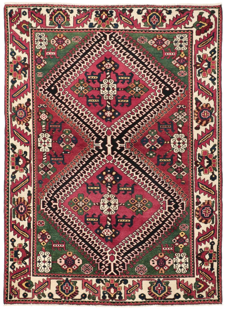Bakhtiar Tappeto persiano 150 x 210 (Iran) Annodato A Mano