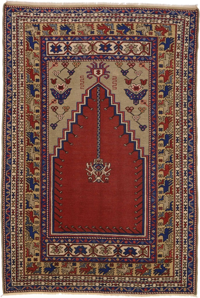 Kars Tappeto orientale 120 x 180 (Tacchino) Annodato A Mano