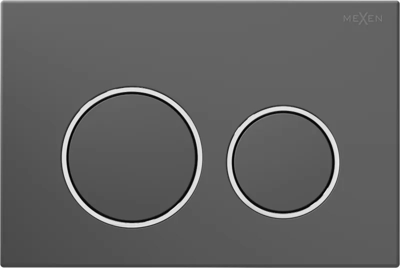Mexen Fenix 07 XS pulsante di risciacquo, grigio canna di fucile - 600766