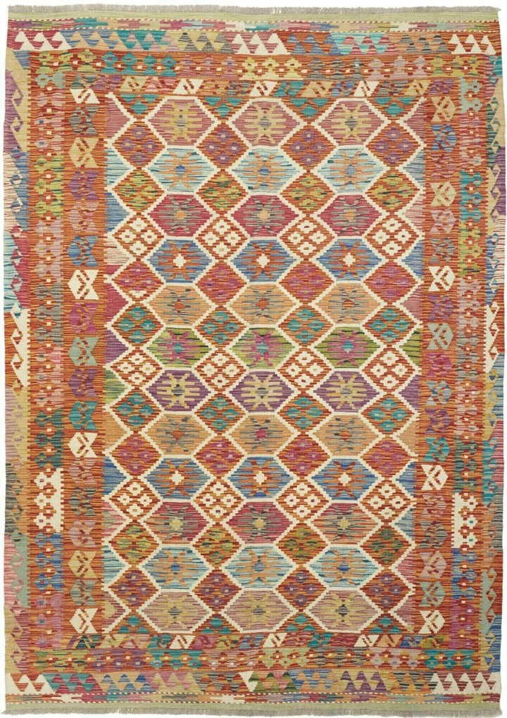 Kilim Tappeto orientale 240 x 170 (Pakistan) Tessuto A Mano