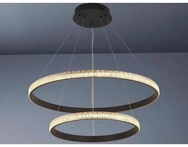 Lampadario a sospensione con filo LED dimmerabile LED/65W/230V 3000-6500K + telecomando