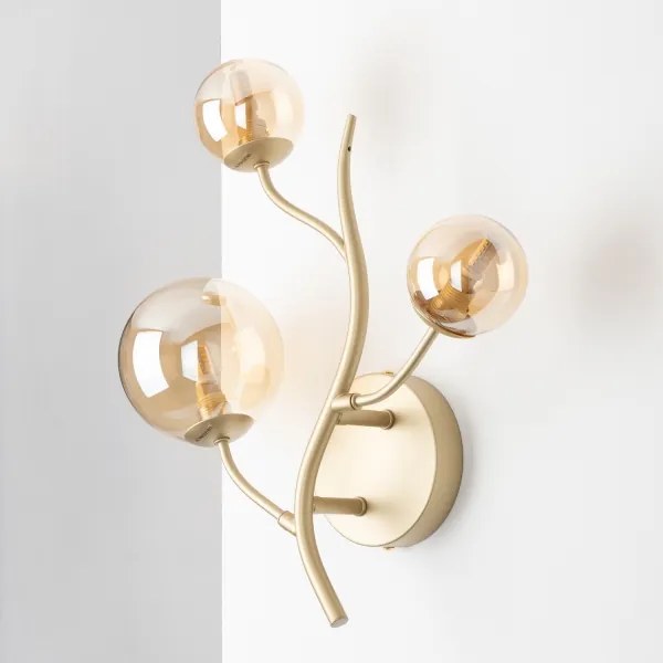 Brilagi - Applique a LED MISTEL 3xG9/3W/230V oro