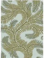 Josephine Munsey Tapete Bombes Fernery - Olive/ Celadon