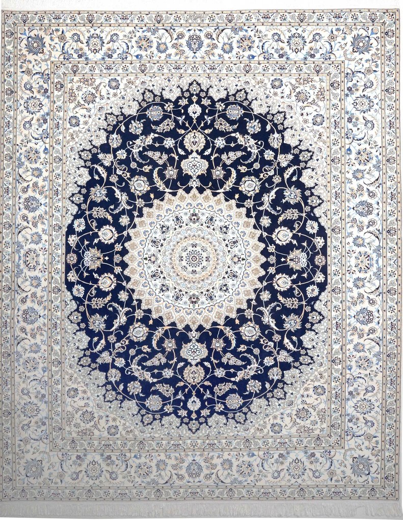 Nain Tappeto persiano 320x260 (Iran) Annodato A Mano