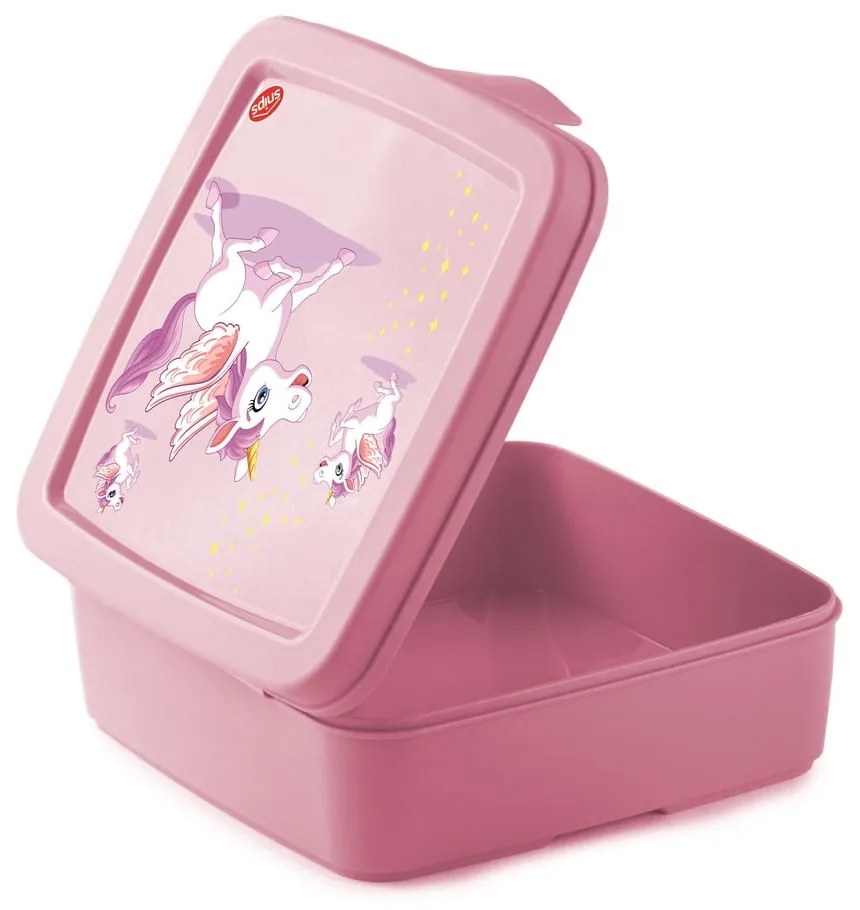 Portapranzo per bambini rosa Unicorn – Snips