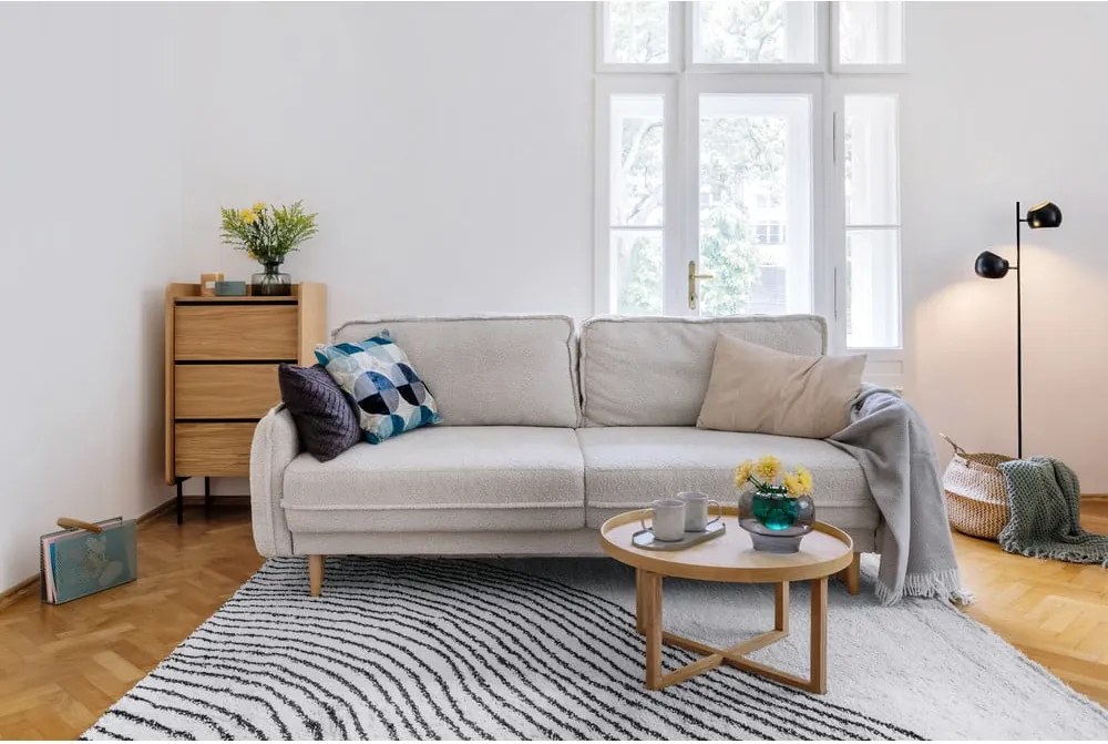 Tappeto nero/beige 80x150 cm Coastalina – Universal