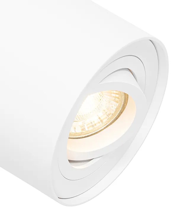 Faretto da soffitto intelligente bianco orientabile con WiFi GU10 - Rondoo up