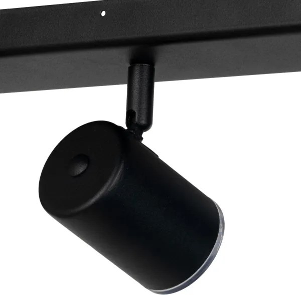 Eglo 901966 - Faretto da bagno CONSUMA 3xGU10/5W/230V IP44 nero