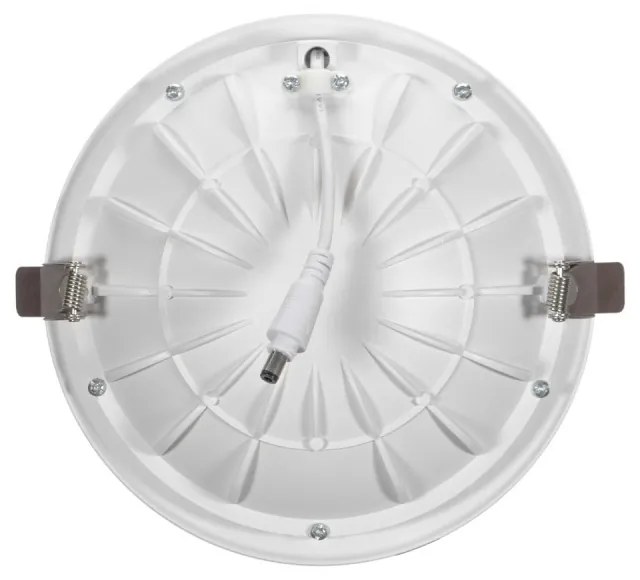 Faro LED da incasso Rotondo Luce INDIRETTA 20W Foro Ø155mm Colore Bianco Caldo 3.000K