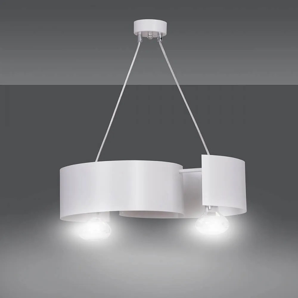 Lampadario a Sospensione VIXON 2 WHITE o Black Colore del corpo Bianco