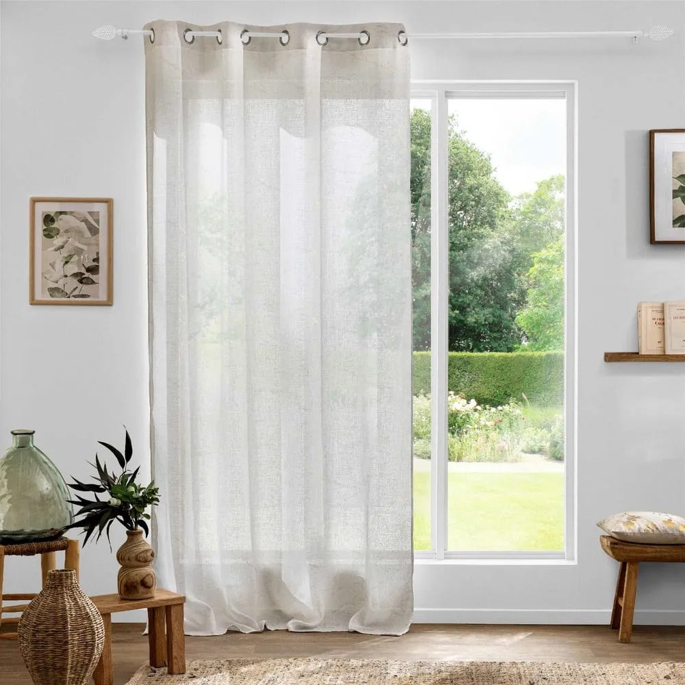 Tenda beige 140x280 cm Marius - douceur d'intérieur