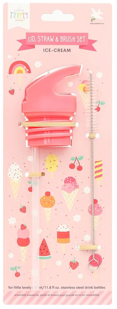 A Little Lovely Company - accessori per borraccia in acciaio inox - gelato
