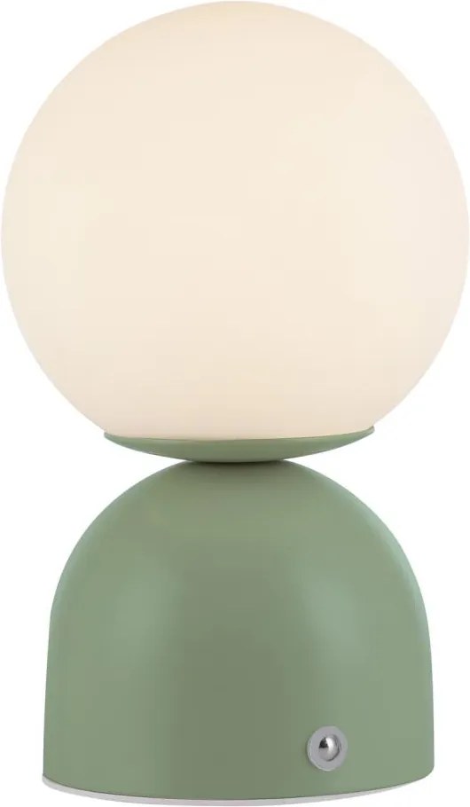 Schöner Wohnen 19218-43 - Lampada da tavolo LED dimmerabile RUDI LED/1,2W/5V verde