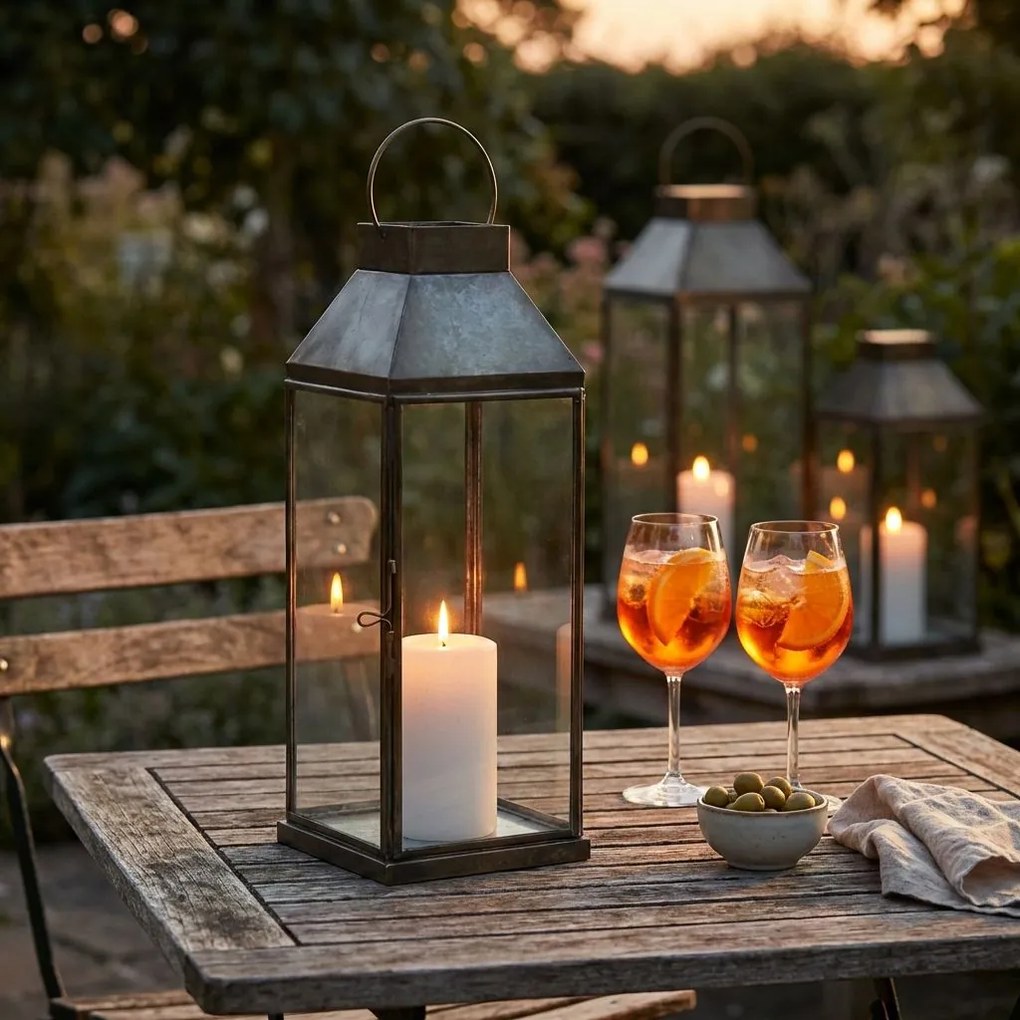 JENNY - lanterna in vetro piccola