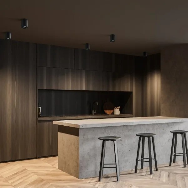 Zuma Line 20038-BK-N - Faretto LED RGBW dimmerabile RONDOO 1xGU10/4,8W/230V nero + telecomando