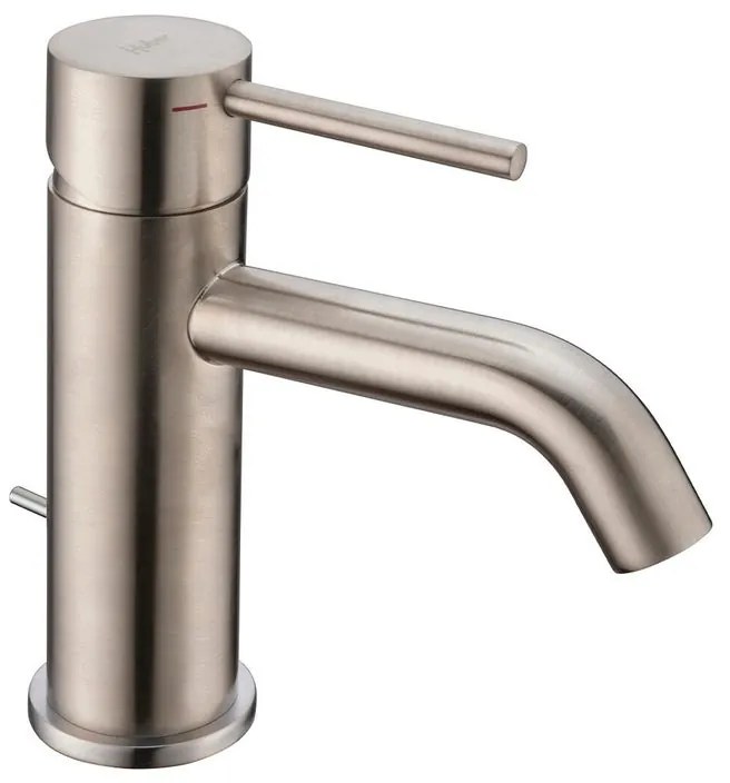 Rubinetto per lavabo Tayrona satinato HUBER H 16.4 cm